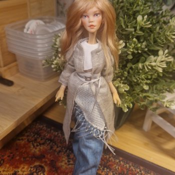 Моя новая авторская кукла, Дарина.