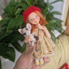 Авторская кукла Соня. 16 см