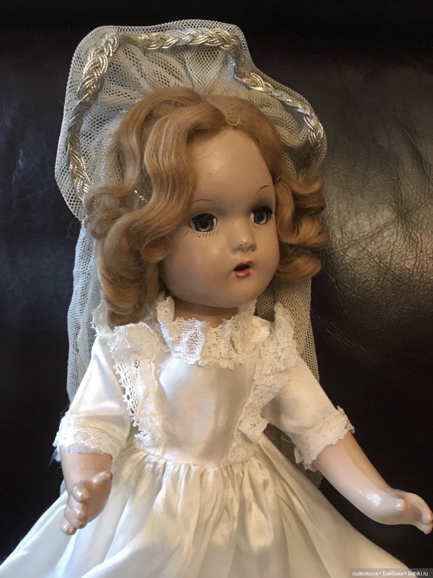 Невеста — Винтажные куклы ГДР (Немки): Бигги (фото 4)