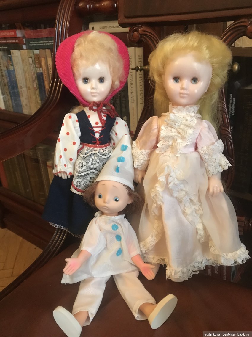 Пьеро и его друзья — Советские винтажные куклы (СССР): Ленигрушка (фото 8)