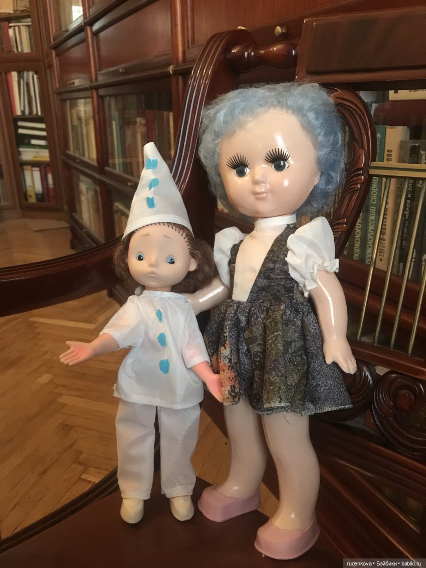 Пьеро и его друзья — Советские винтажные куклы (СССР): Ленигрушка (фото 7)