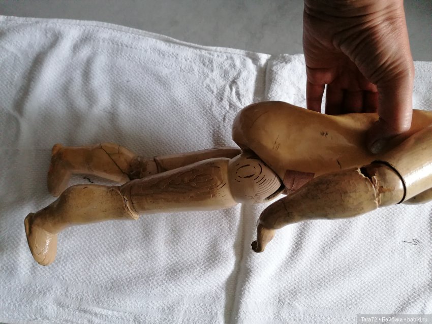 Кот в мешке 2. Две куклы — Редкие антикварные куклы и реплики: воск (фото 10)