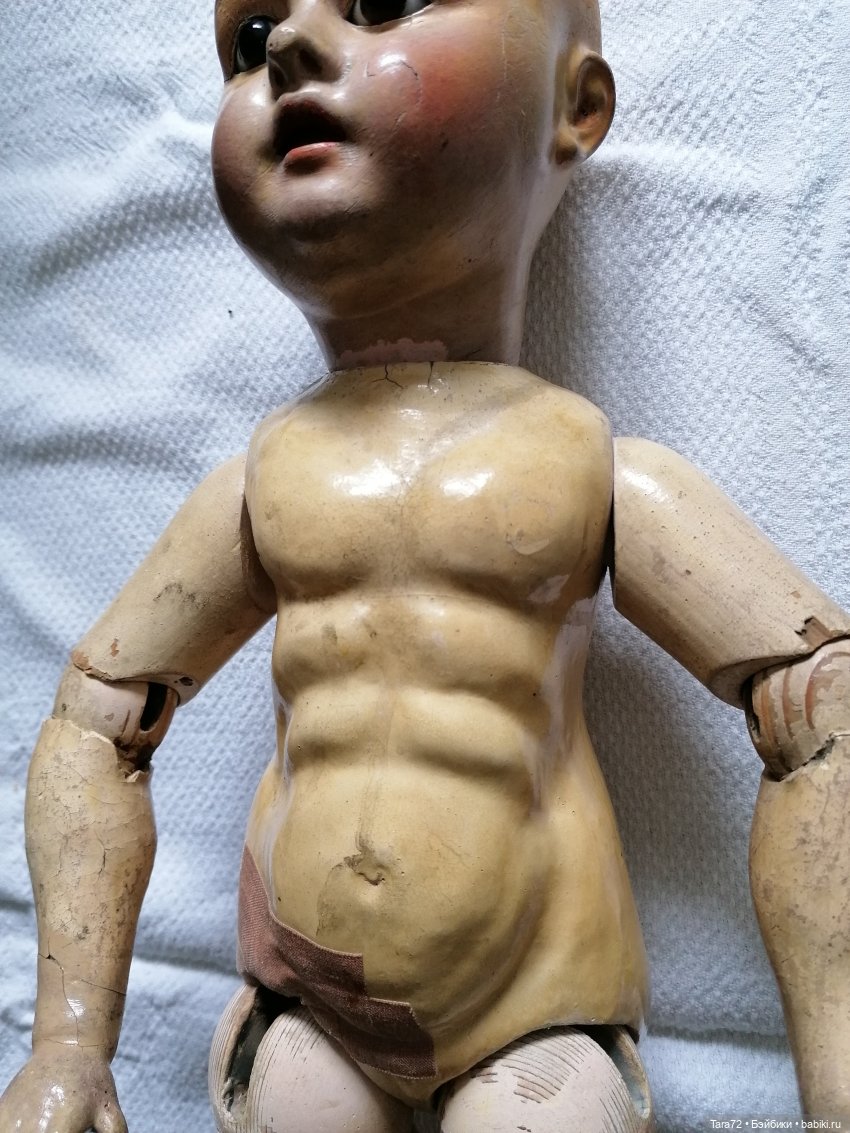 Кот в мешке 2. Две куклы — Редкие антикварные куклы и реплики: воск (фото 9)