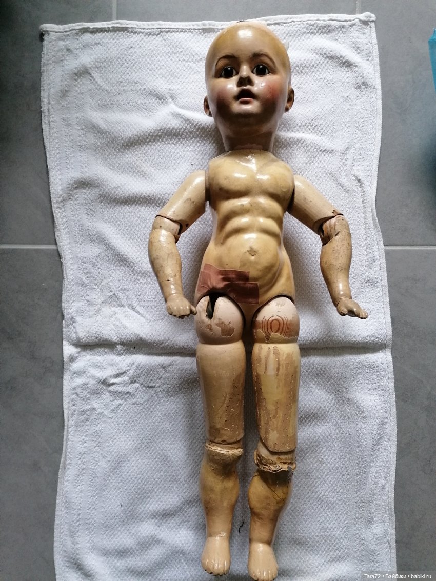 Кот в мешке 2. Две куклы — Редкие антикварные куклы и реплики: воск (фото 7)