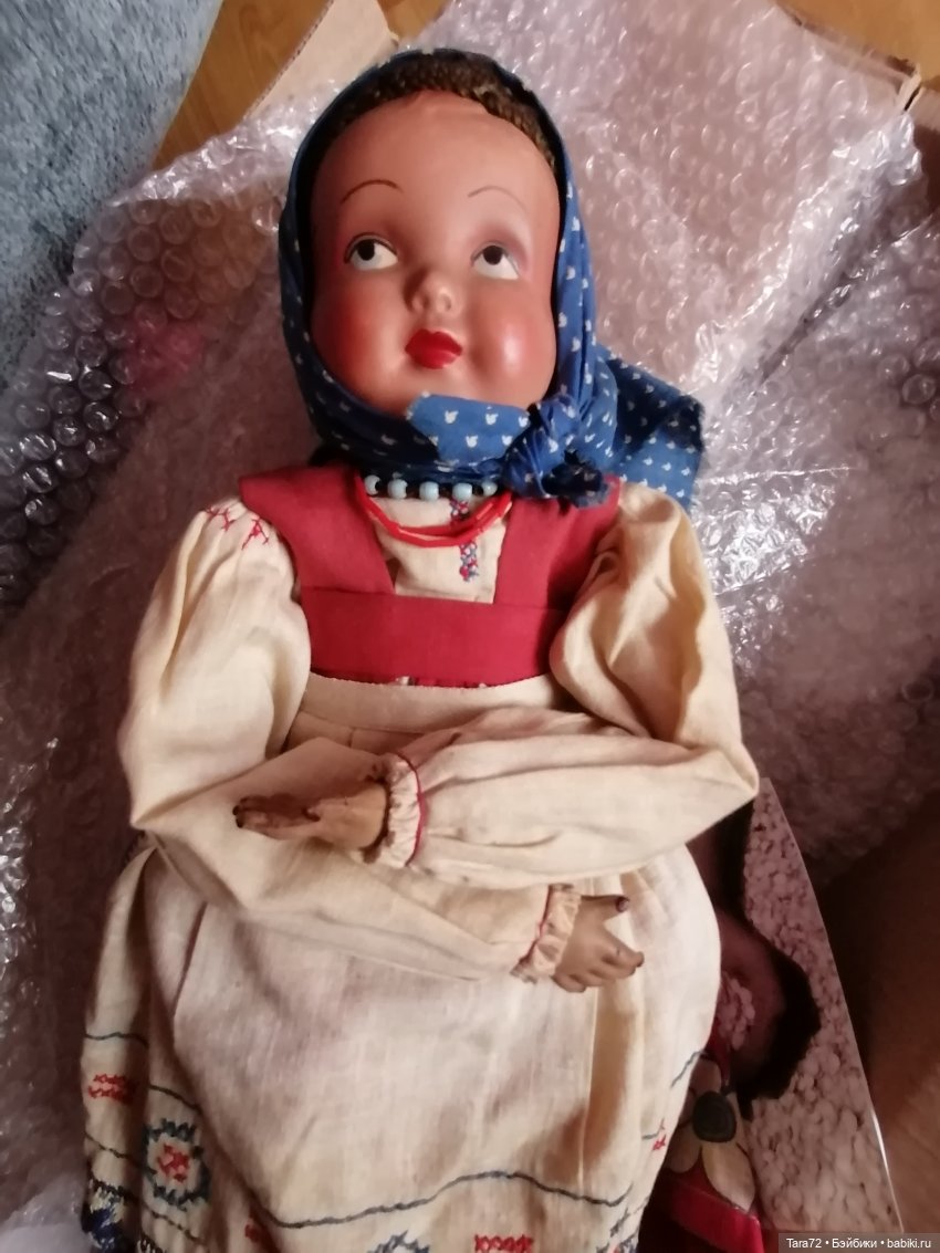 Опознание куклы в русском костюме