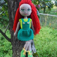 Новые вязаные рыжики