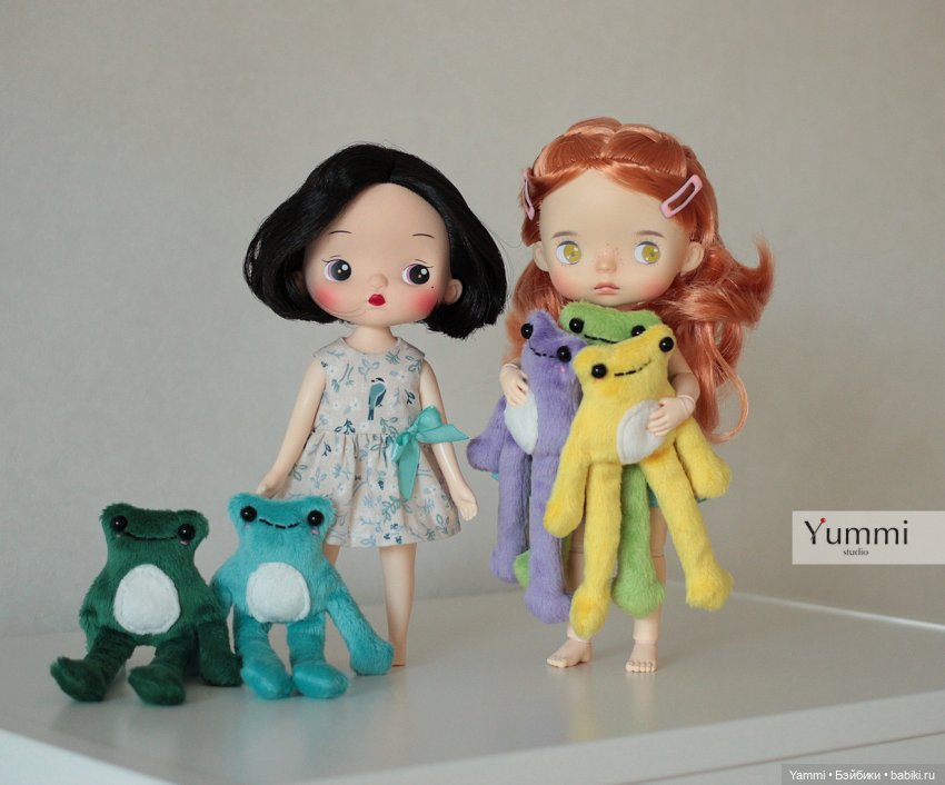 Лягушки-игрушки — Гибриды шарнирных кукол (не БЖД): подбор тела