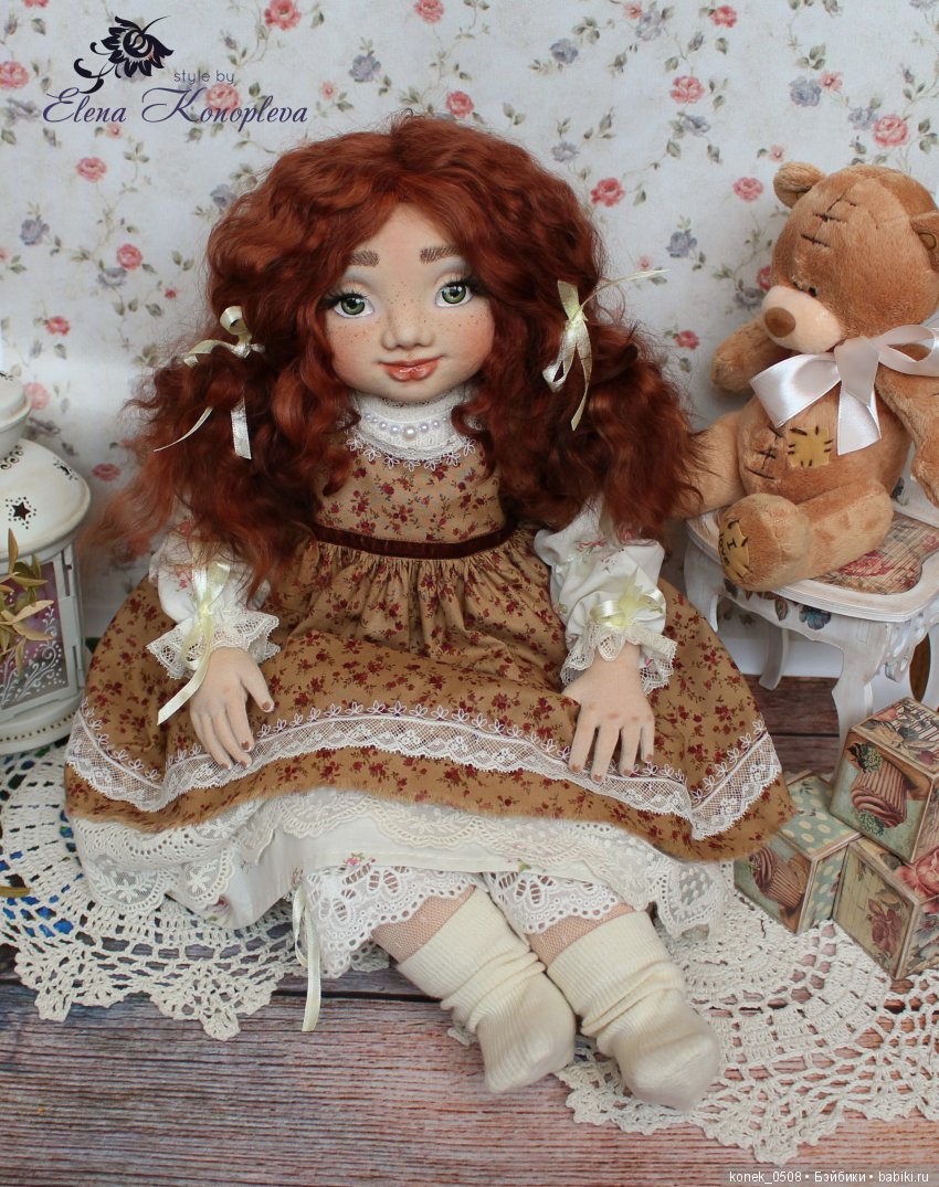 Текстильные куколки Елены Коноплёвой. Моя любовь и нежность в этих куколках