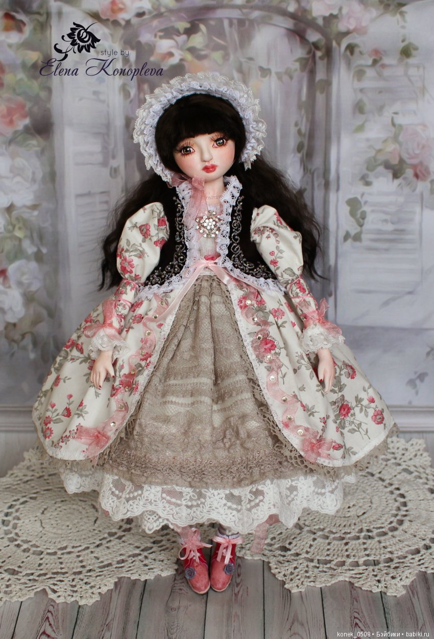 Моя первая куколка из самоотвердевающего пластика LaDoll Premix Жасмин, будуарная (фото 3)