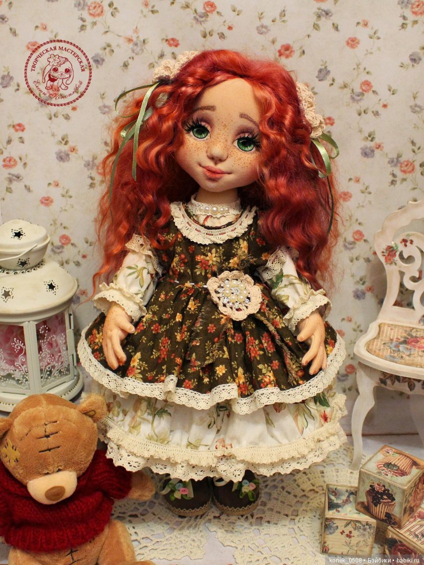 Текстильные куколки Елены Коноплёвой. Моя любовь и нежность в этих куколках (фото 4)