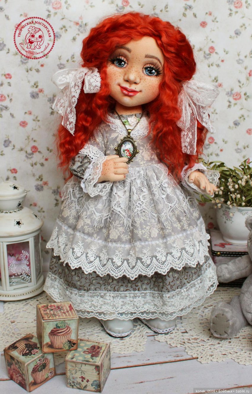 Текстильные куколки Елены Коноплёвой. Моя любовь и нежность в этих куколках (фото 7)