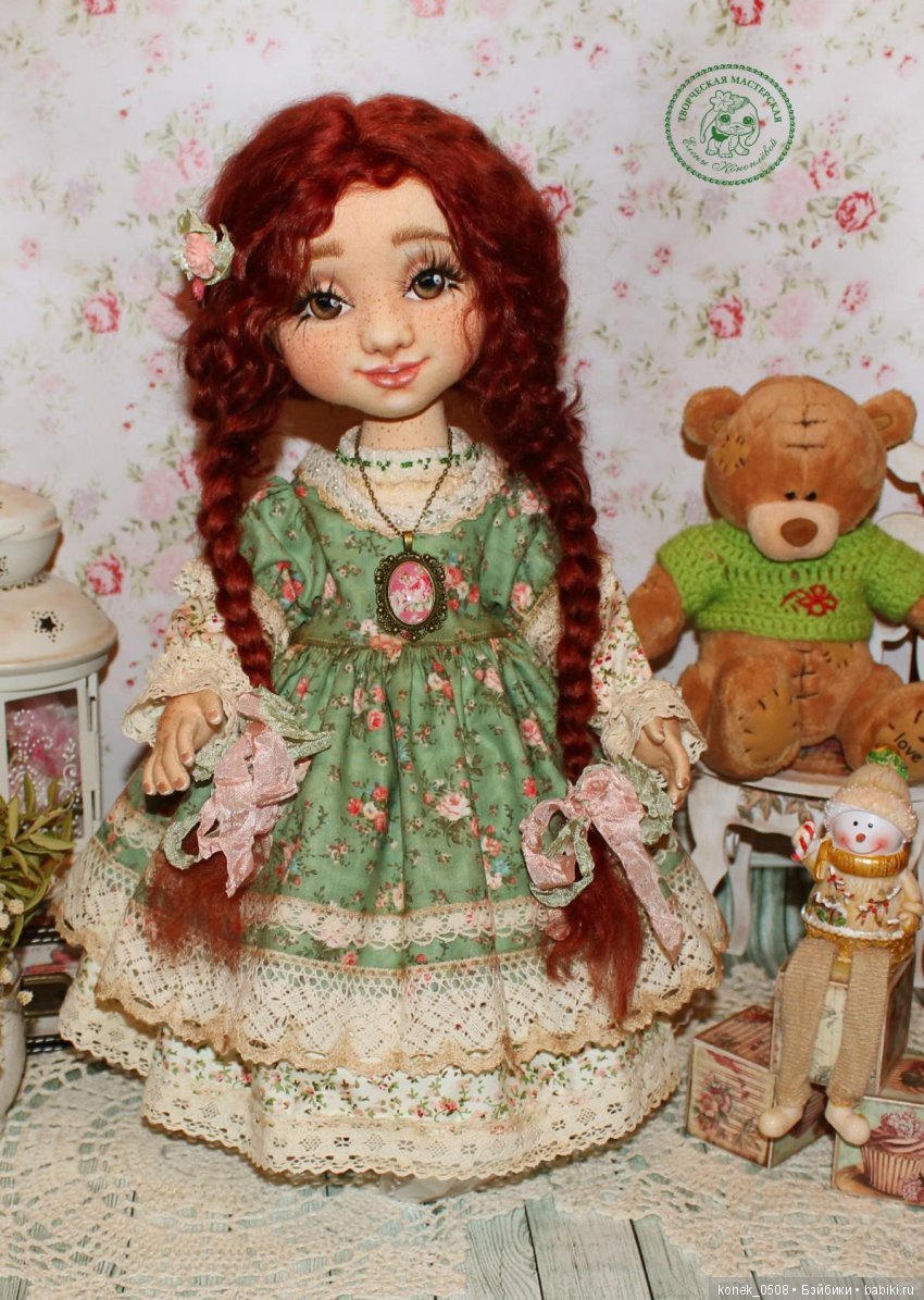 Текстильные куколки Елены Коноплёвой. Моя любовь и нежность в этих куколках
