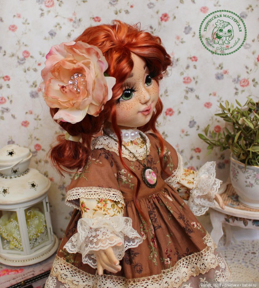 Текстильные куколки Елены Коноплёвой. Моя любовь и нежность в этих куколках (фото 3)