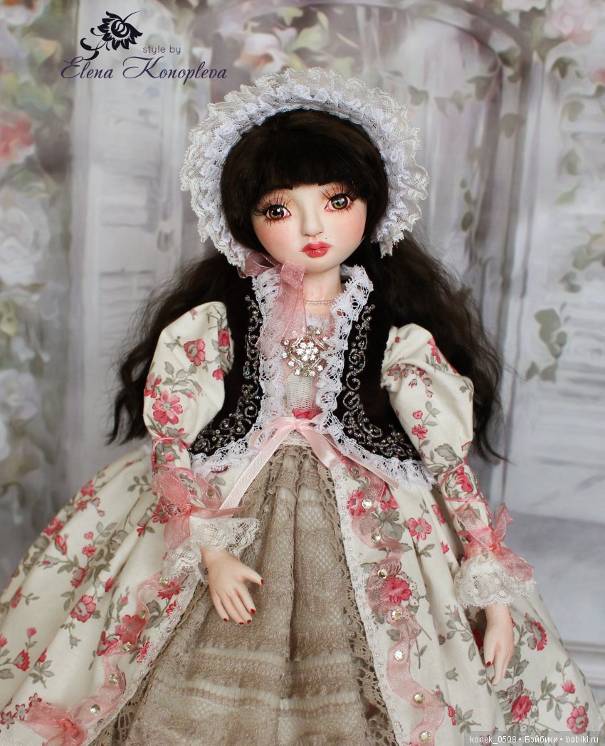 Моя первая куколка из самоотвердевающего пластика LaDoll Premix Жасмин, будуарная