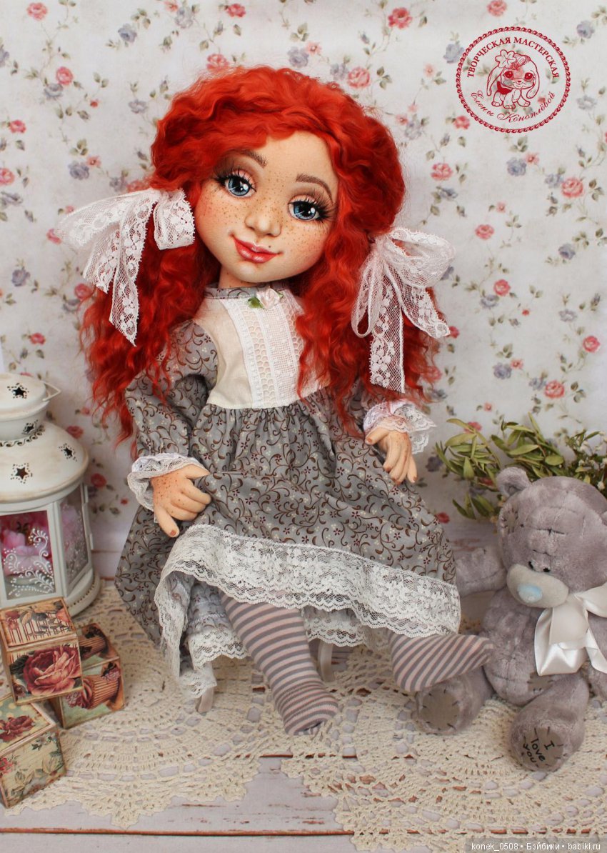 Текстильные куколки Елены Коноплёвой. Моя любовь и нежность в этих куколках (фото 9)