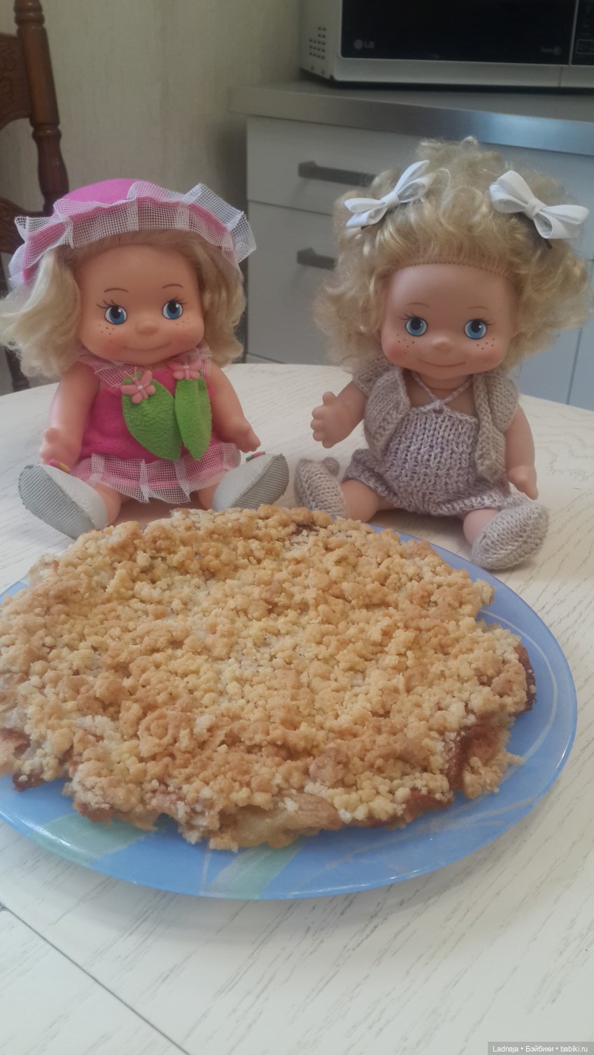 Маринки готовят вкуснейший грушевый пирог (фото 10)