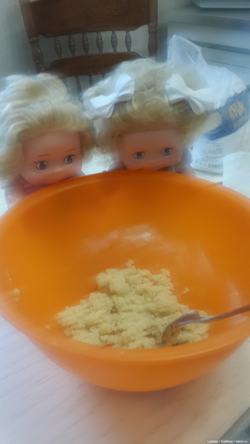 Маринки готовят вкуснейший грушевый пирог (фото 6)