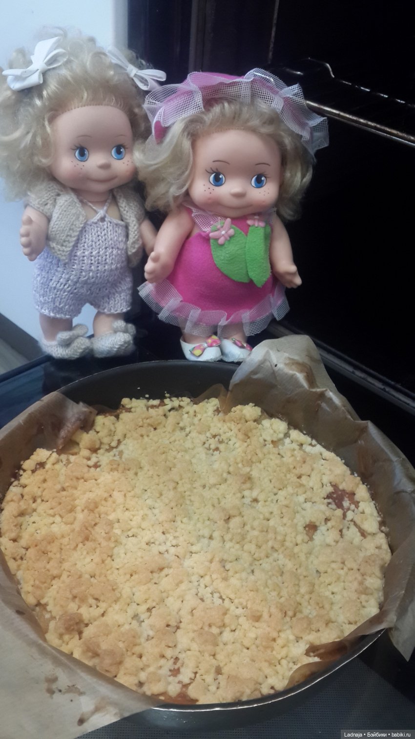 Маринки готовят вкуснейший грушевый пирог (фото 9)