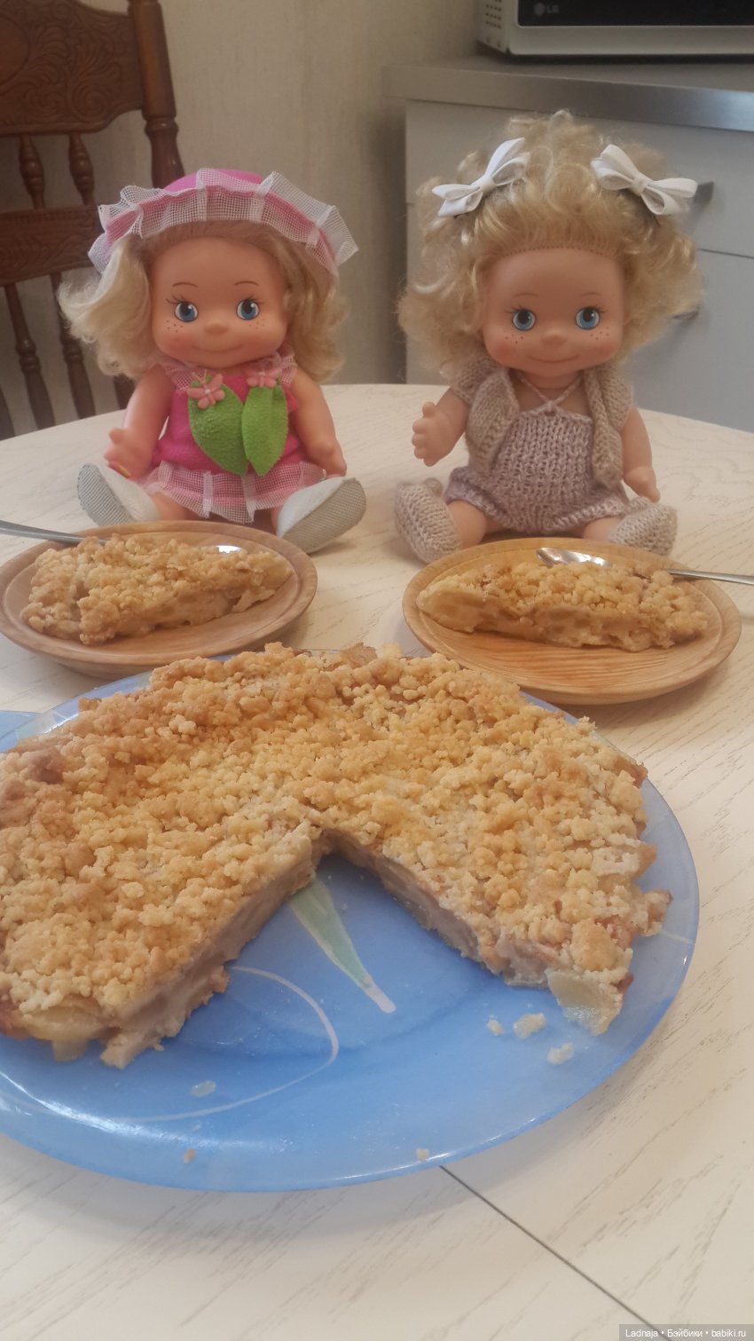 Маринки готовят вкуснейший грушевый пирог