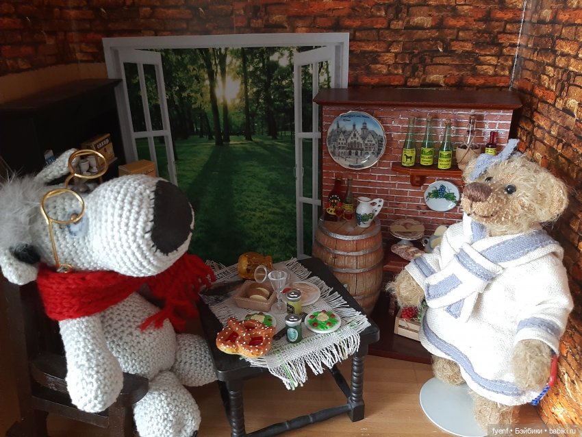 Хорошо живут медведи — Румбоксы и кукольные интерьеры: фото