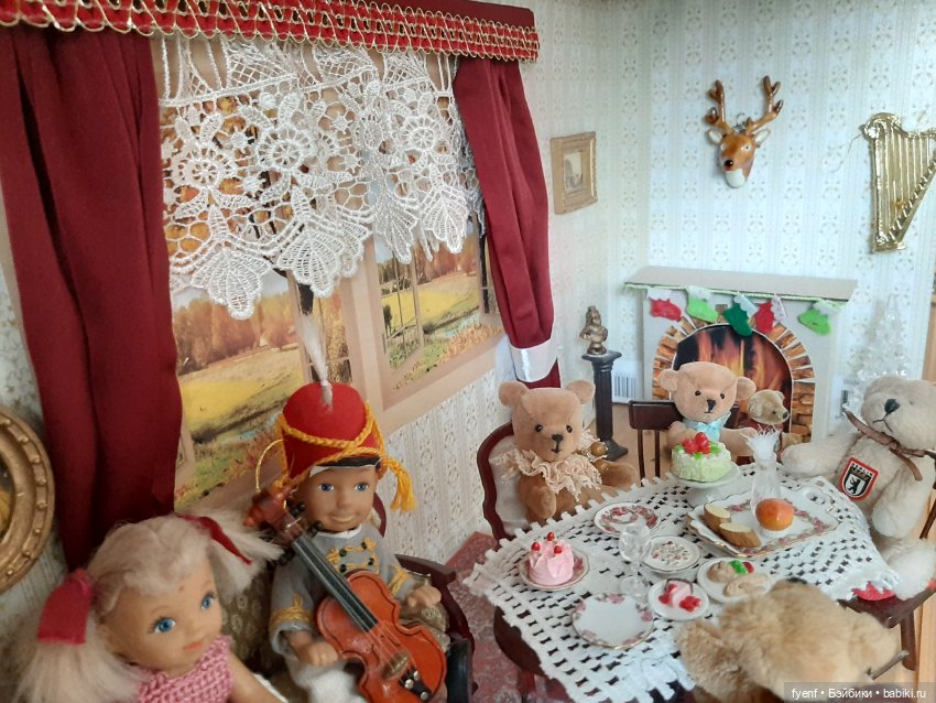 Хорошо живут медведи — Румбоксы и кукольные интерьеры: фото (фото 5)