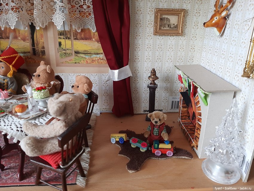 Хорошо живут медведи — Румбоксы и кукольные интерьеры: фото (фото 7)