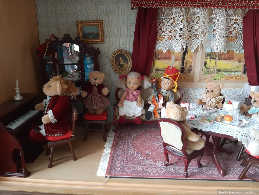 Хорошо живут медведи — Румбоксы и кукольные интерьеры: фото (фото 3)