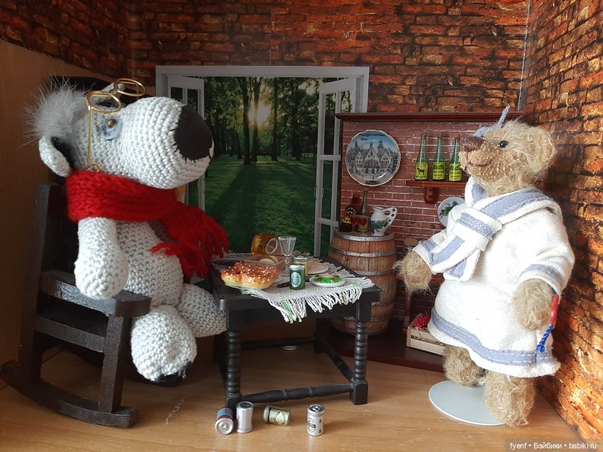 Хорошо живут медведи — Румбоксы и кукольные интерьеры: фото