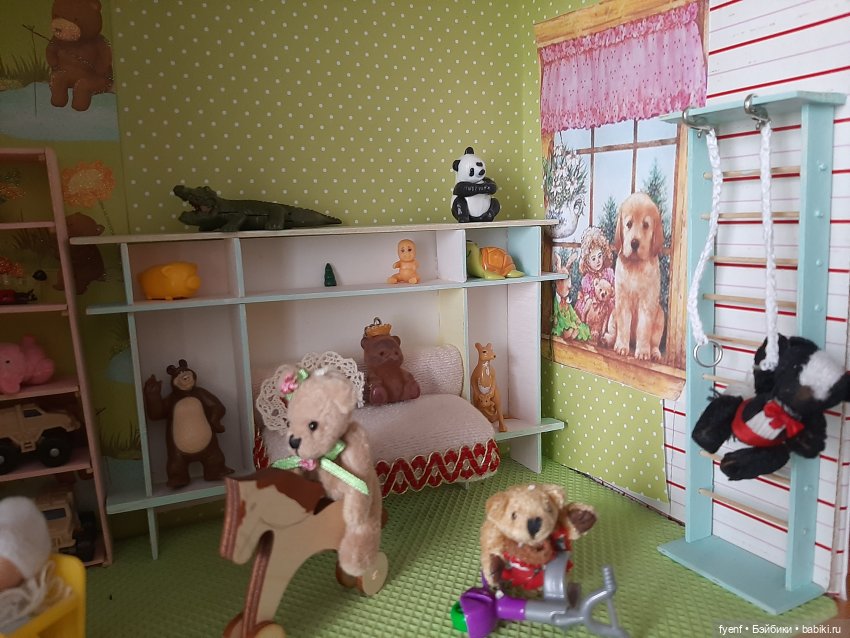Хорошо живут медведи — Румбоксы и кукольные интерьеры: фото