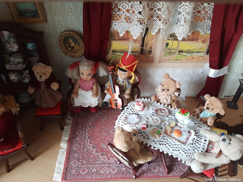 Хорошо живут медведи — Румбоксы и кукольные интерьеры: фото (фото 6)