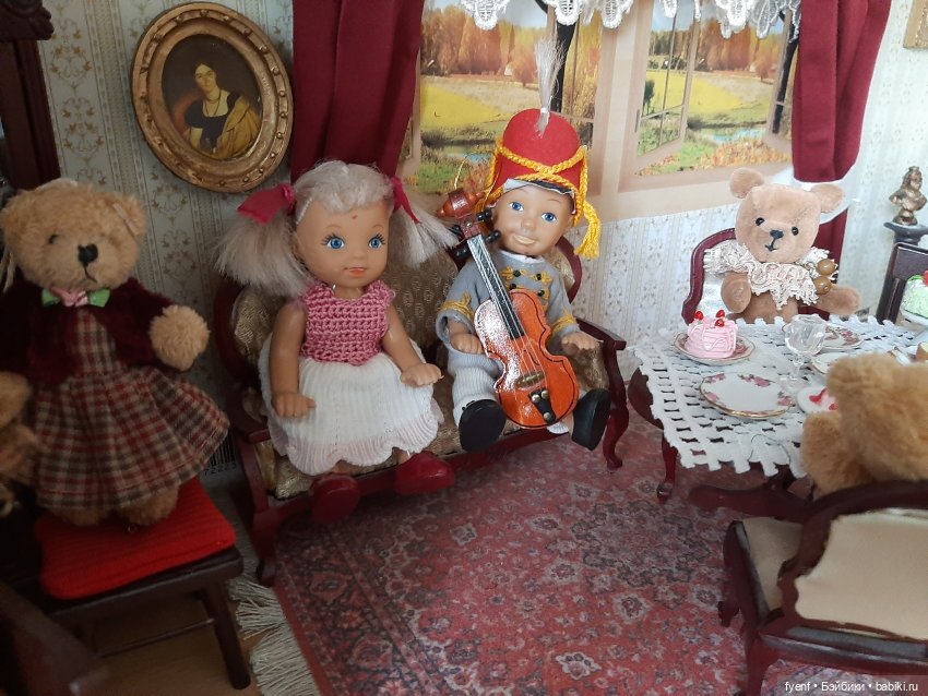 Хорошо живут медведи — Румбоксы и кукольные интерьеры: фото