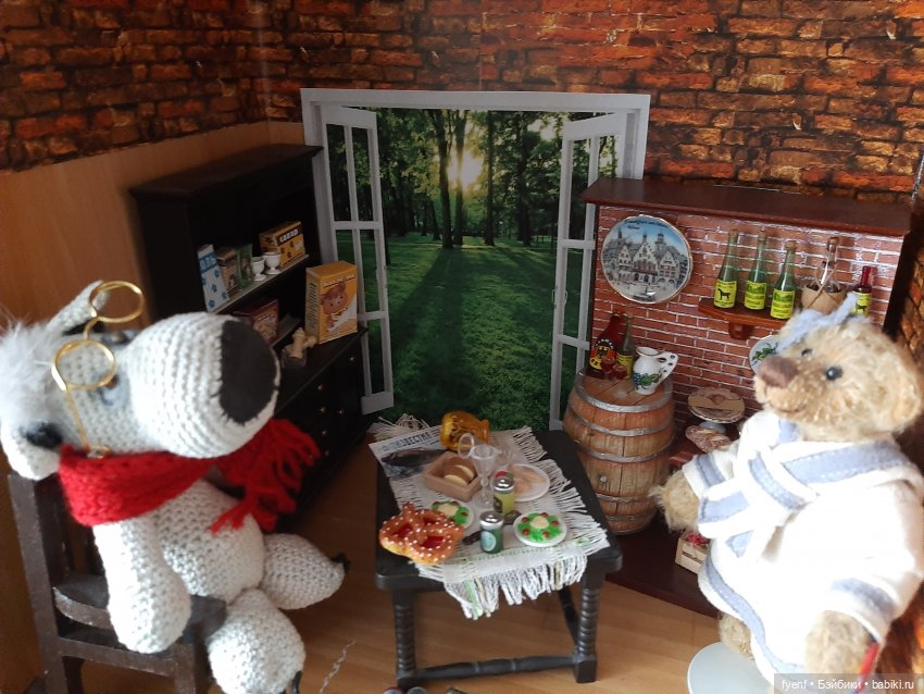 Хорошо живут медведи — Румбоксы и кукольные интерьеры: фото