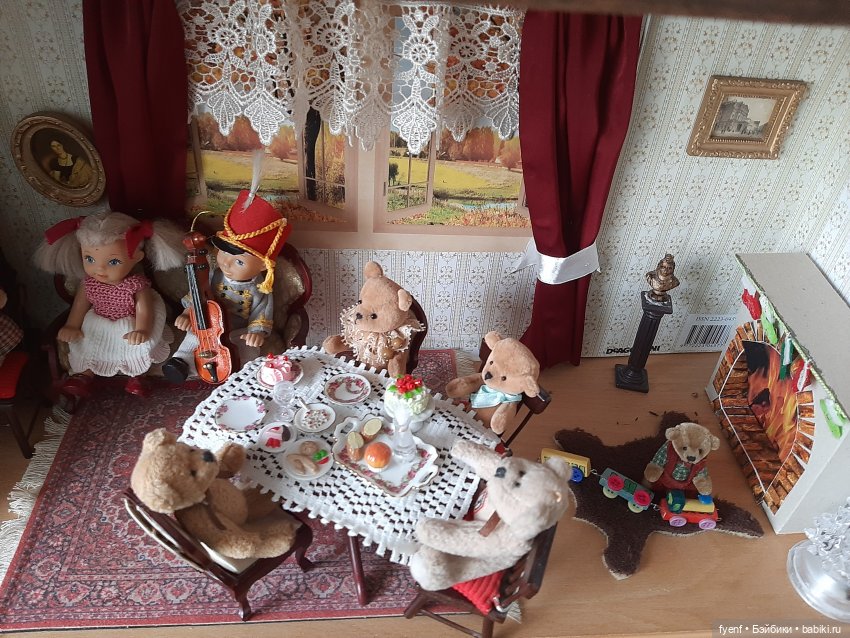 Хорошо живут медведи — Румбоксы и кукольные интерьеры: фото (фото 4)