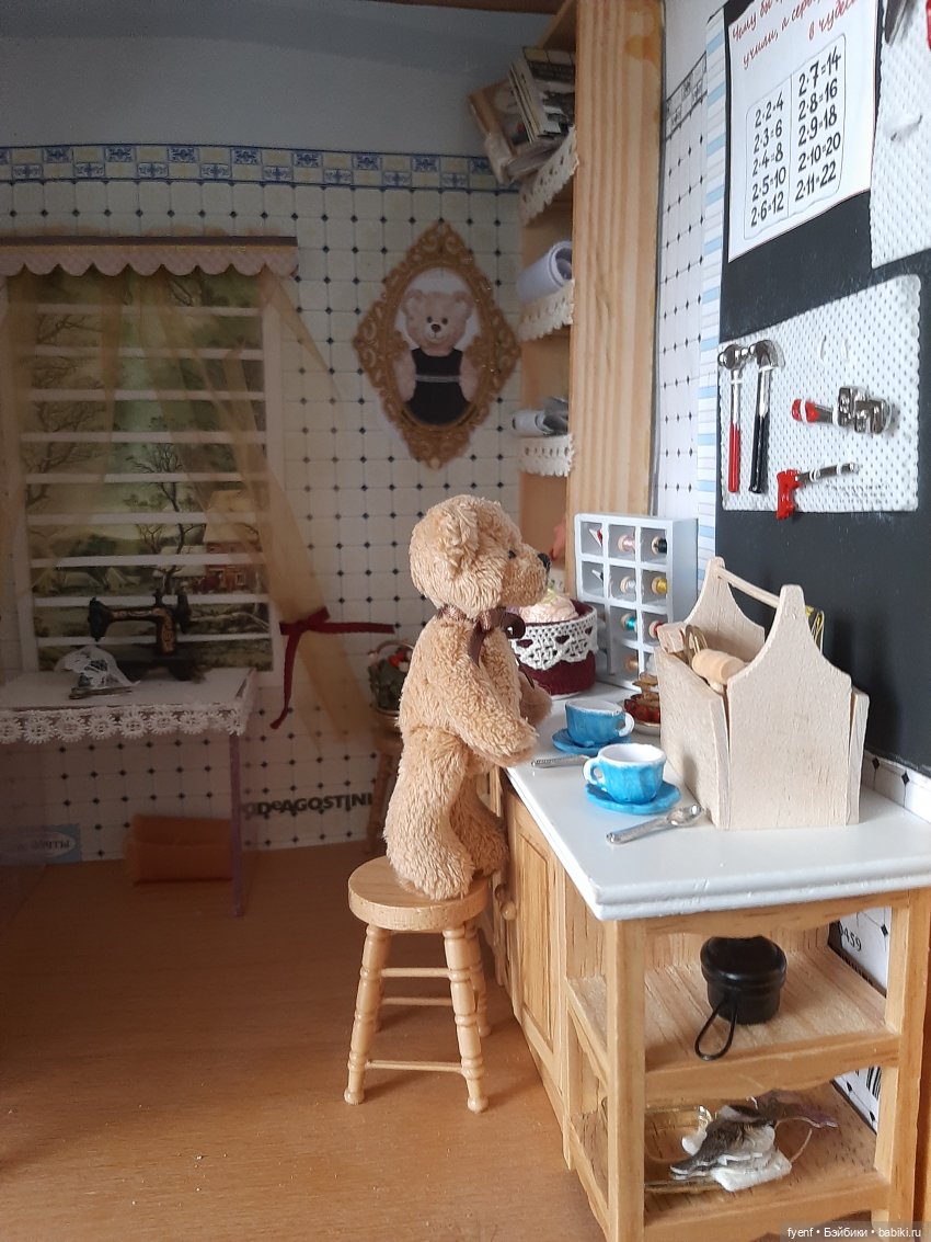 Хорошо живут медведи — Румбоксы и кукольные интерьеры: фото