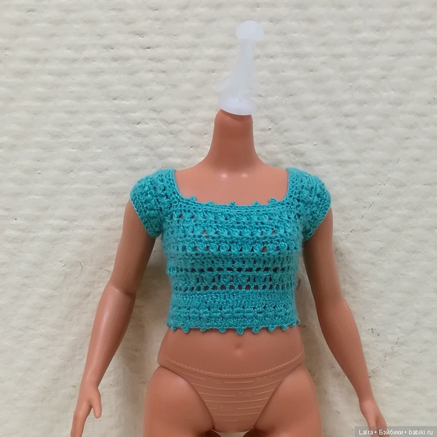 Рабочие моменты, нужен коллективный разум. Топы для Барби