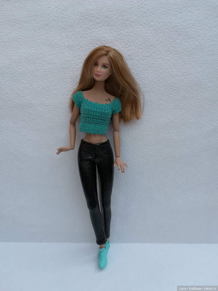 Моя Трис стала подвижной — Ремонт и реставрация кукол: тело (фото 3)