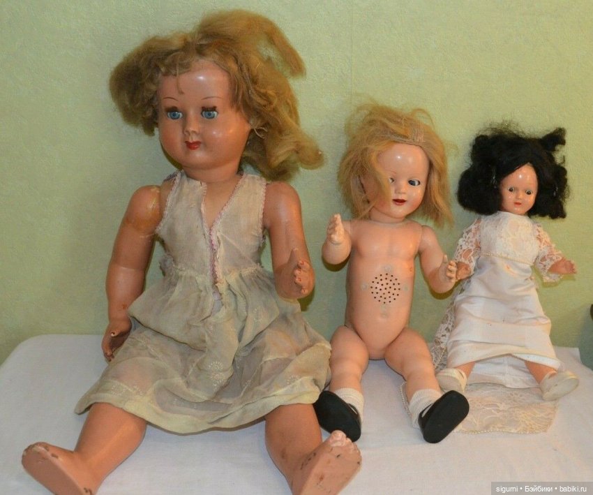 Не было заботы - купила... три французских куклы