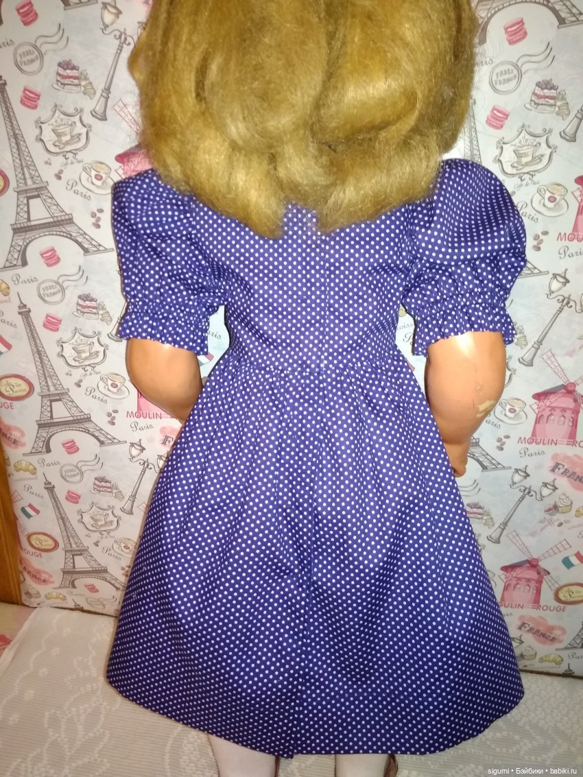 Не было заботы - купила... три французских куклы (фото 8)