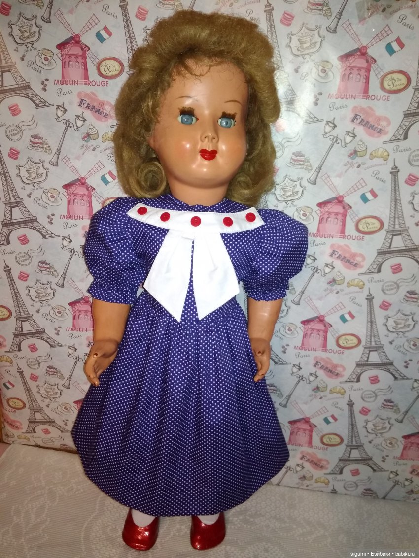 Не было заботы - купила... три французских куклы (фото 7)