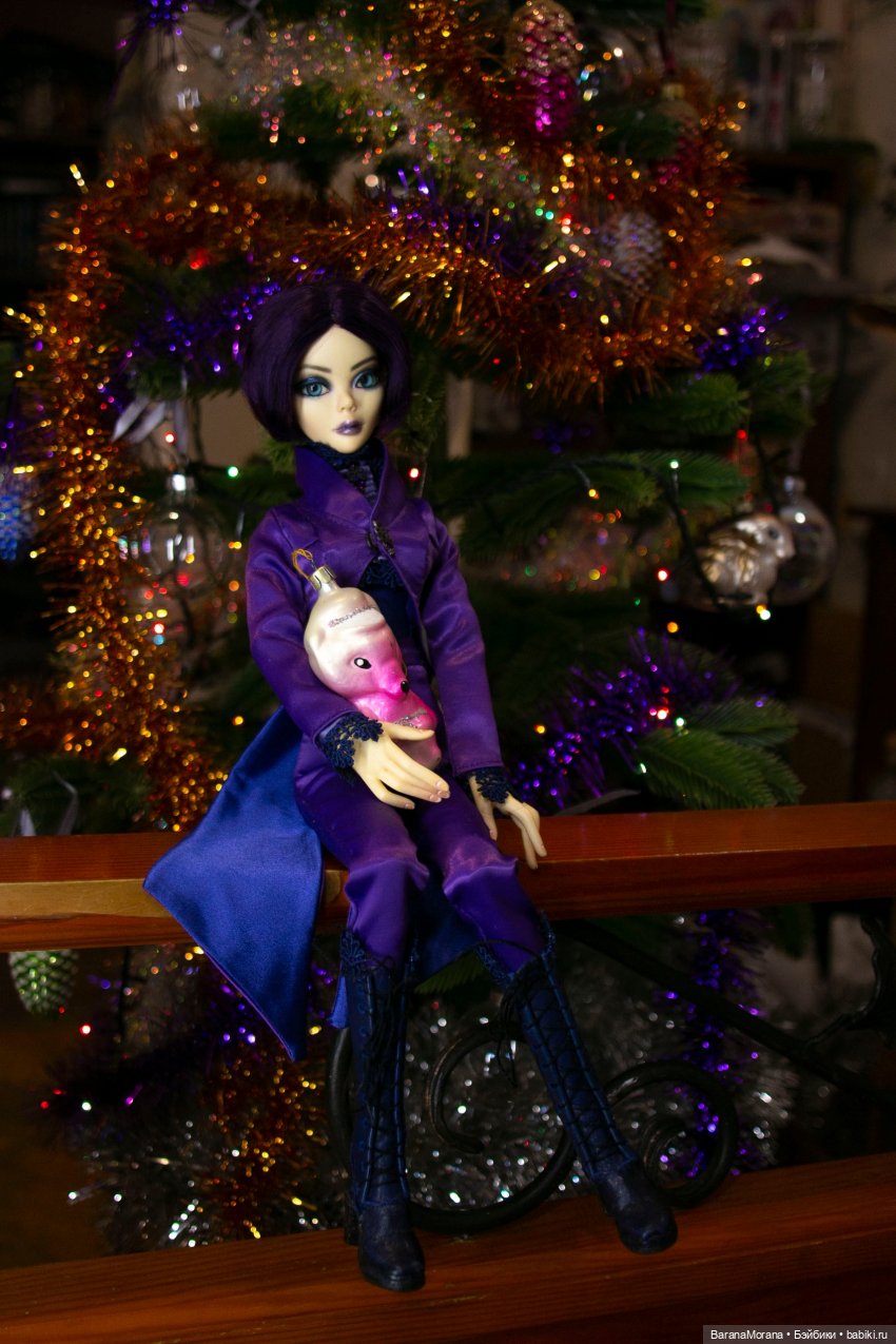 Наряжаем елку в тишине зимней ночи