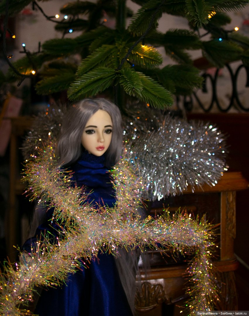 Наряжаем елку в тишине зимней ночи