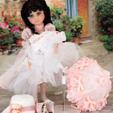 Полный аутфит клубной Марты Руби Ред, Ruby Red, с зонтом