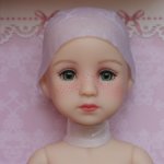 Хейзел от Руби Ред, Hazel Ruby Red, нюд и без парика