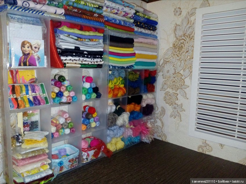 Румбокс "Магазинчик ткани и пряжи"