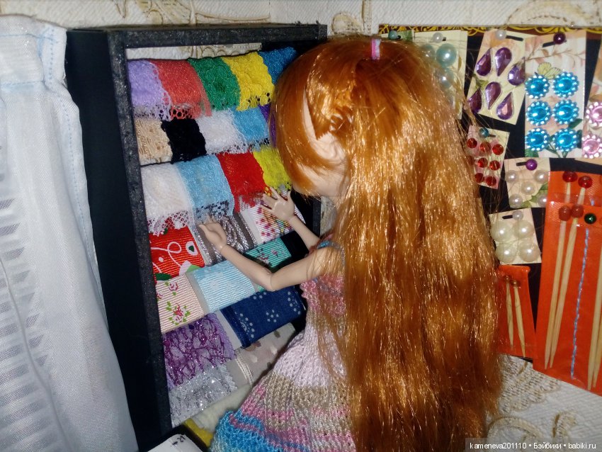 Румбокс "Магазинчик ткани и пряжи"