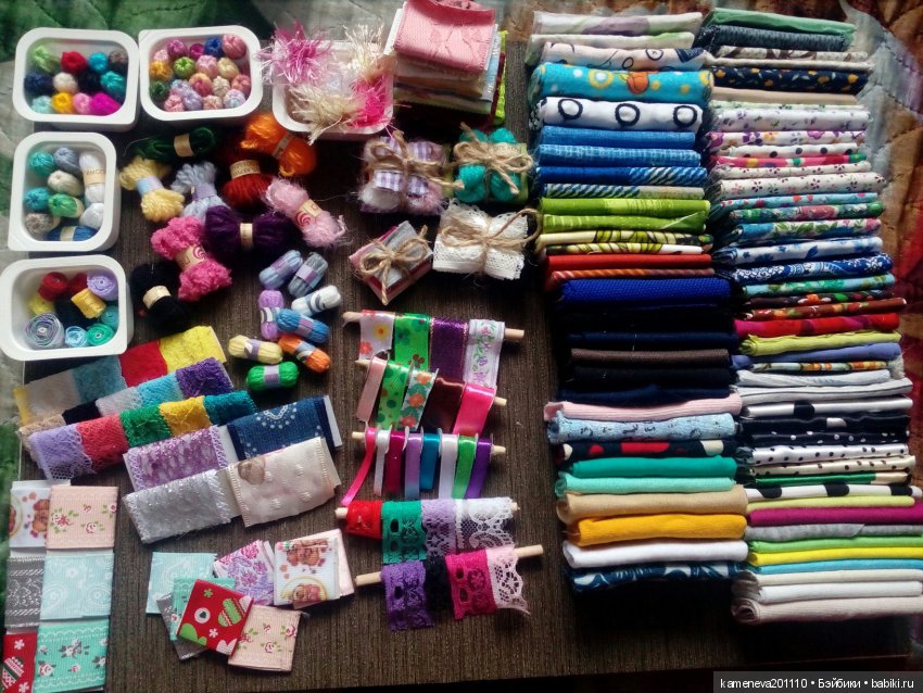 Румбокс "Магазинчик ткани и пряжи"