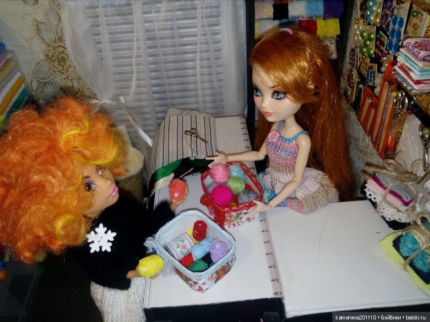 Румбокс "Магазинчик ткани и пряжи"