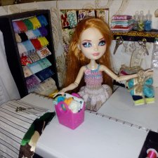 Румбокс "Магазинчик ткани и пряжи"