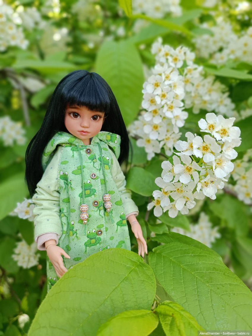 Цветёт черёмуха — Куклы Milim Studio (Милим): российские БЖД (фото 3)