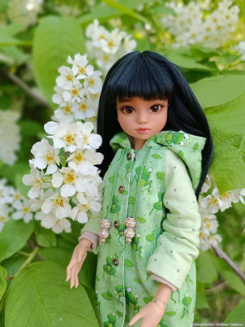 Цветёт черёмуха — Куклы Milim Studio (Милим): российские БЖД (фото 4)